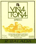 1270 - Espagne - Catalogne - Viña  Tona Xarello - Ceiler Hisenda Miret Ramon Balada - Sant Marti Sarroca Alt Penedès - Vino Tinto