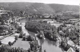 SAINT CIRQ LAPOPIE - ( 46 ) - Vue De La Vallée   (C.P.S.M. - Pt - Ft ) - Saint-Cirq-Lapopie