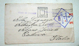 AUSTRALIA COWRA 1943 N 3 Card From Italian Pow CAMP 12 To ITALY AIR LETTER - Brieven En Documenten