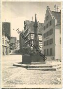 Pfullendorf - Brunnen - Marktplatz - Foto-Ansichtskarte - Pfullendorf