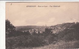 Cp , 28 , ÉPERNON , Vue Générale - Epernon