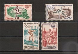 MALI Jeux Olympiques DeTOKYO 1964   N°Y/T :63/66** - Summer 1964: Tokyo