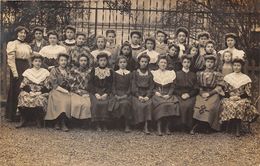 92-NEUILLY-SUR-SEINE- CARTE-PHOTO- ECOLE STE GENEVIEVE MARS 1906 A VERIFIER - Neuilly Sur Seine