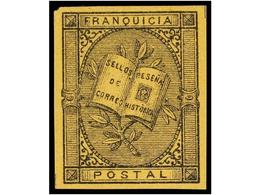 921 ESPAÑA: FRANQUICIAS POSTALES. <B>ENSAYOS DE COLOR. FRANQUICIA POSTAL.</B> 3 Sellos (Gálvez 1310, 1311, 1314). - Autres & Non Classés