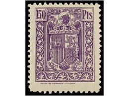 1139 ESPAÑA: FISCALES. SERIE Del <B>15 Cts.</B> Al <B>150 Pts.</B> (Alemany 659/69). - Other & Unclassified