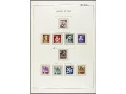 1298 LOTES Y COLECCIONES. <B>ESPAÑA.</B> Colección De <B>1950-2000</B> En Tres álbumes FARO. Completa, Canarias Sin Núme - Other & Unclassified