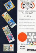 ALBUM  DE TIMBRES  POSTE COMMEMORATIS  SAPPORO 72 OBLITERES E N° YVERT ET TELLIER    1972 - Winter 1972: Sapporo