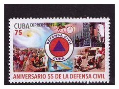 2017 Civil Defense 1v MNH - Nuevos