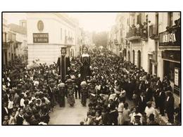 2195 TARJETAS POSTALES. <B>BARCELONA. </B>Gigantes. Lugar Indeterminado. (FOTO). (B/C). - Otros & Sin Clasificación