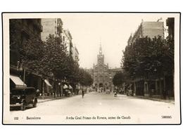 2201 TARJETAS POSTALES. <B>BARCELONA. </B>Avda. Gaudi. - Autres & Non Classés