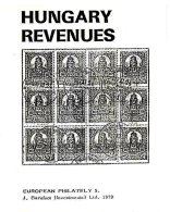 HUNGARY, Hungary Revenues, By J. Barefoot, Bound Copy - Fiscales