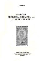 NORWAY, Norges Sportel, Stempel Og Justermerker, By T. Soot-Reyn, Bound Copy - Fiscali