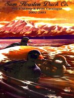 UNITED STATES, Duck Stamp And Print Catalogue, By Sam Houston - Duck Stamps