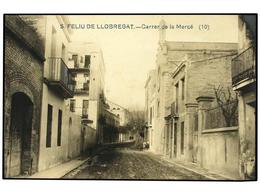 2418 TARJETAS POSTALES. <B>BARCELONA. SAN FELIU DE LLOBREGAT. </B>Carrer De La Mercé. FOTO. - Other & Unclassified