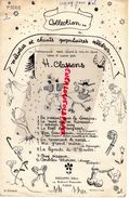 PARTITION MUSIQUE- MELODIES ET CHANTS POPULAIRES CELEBRES-H.CLASSENS-MON BEAU SAPIN-EDITEUR PHILIPPO PARIS 1951 - Partitions Musicales Anciennes