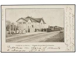 2720 TARJETAS POSTALES. <B>GIRONA. CASSA DE LA SELVA.</B> Estación. - Autres & Non Classés