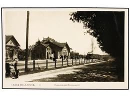 2721 TARJETAS POSTALES. <B>GERONA. CASSA DE LA SELVA.</B> Estación Del Ferrocarril. (FOTO). - Other & Unclassified