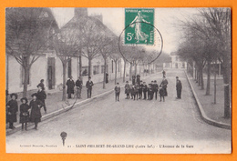 SAINT PHILIBERT DE GRAND LIEU 44 ( AVENUE DE LA GARE ) ANIMATION  1914 - Saint-Philbert-de-Grand-Lieu