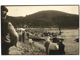 2758 TARJETAS POSTALES. <B>GIRONA. LLORET DE MAR. STA. CRISTINA.</B> Procesión En La Playa. FOTO. - Autres & Non Classés