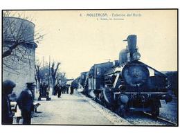 2958 TARJETAS POSTALES. <B>LLEIDA. MOLLERUSA. </B>Estación Del Norte. - Otros & Sin Clasificación