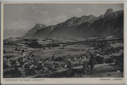 Wattenwil Mit Niesen Und Stockhorn - Stockeren Und Mettlen - Photo: R. Deyhle - Wattenwil