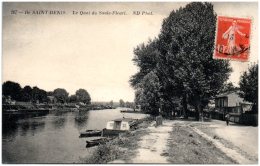 93 ILE SAINT-DENIS - Le Quai Du Saule-Fleuri - L'Ile Saint Denis