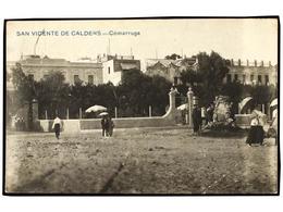 3250 ESPAÑA. <B>TARRAGONA. S. VICENTE DE CALDERS. COMARRUGA</B>. Foto. Doblez En Una Esquina. - Autres & Non Classés