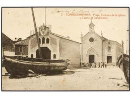 3267 TARJETAS POSTALES. <B>TARRAGONA. TORREDEMBARRA. </B>Playa. (B/C). - Other & Unclassified