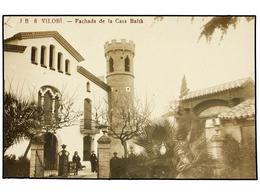 3300 ESPAÑA. <B>TARRAGONA. VILOBI.</B> Fechador De La Casa Balta (Foto). - Autres & Non Classés