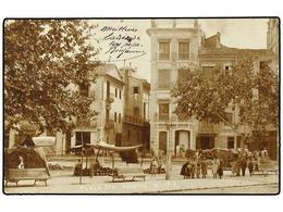 3313 ESPAÑA. VALENCIA. ALCIRA. Plaza De San Agustin. Mercado (FOTO). - Sonstige & Ohne Zuordnung