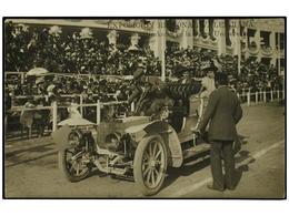 3350 ESPAÑA. VALENCIA. VALENCIA. AUTOMOVILES. Gran Gimkama En La Pista. Una Avería (FOTO.) (B/C). - Sonstige & Ohne Zuordnung