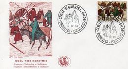 Kerstmis  FDC 1969 / Bruxelles - 1991-2000