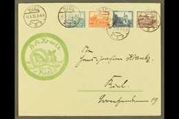 FISH/MARINE LIFE  Germany 1933 Illustrated Advert Envelope For H. A. Kranz Of Kiel Showing A Fish With A Wreath Of Small - Ohne Zuordnung