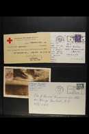 RED CROSS  Postal History Collection, Nice Lot Of Commercial Covers, Each With A Red Cross Theme, Whether It Be A Red Cr - Ohne Zuordnung