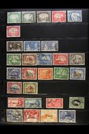 1937-1968 FINE USED COLLECTION  On Stock Pages, ALL DIFFERENT, Inc 1937 Dhow Set To 3a, 1939-48 Set To 5s, 1953-63 Set T - Aden (1854-1963)