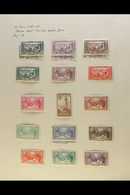 FRENCH  1932 - 43 Virtually Complete Mint Collection On Pages Including Airs And Postage Dues And Including 1932 Views S - Altri & Non Classificati