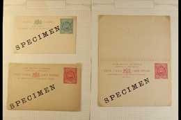 POSTAL STATIONERY COLLECTION  1886-1959 Mostly Unused Collection Which Includes 1886-87 1d And 1½d Cards, 1d+1d And 1½d+ - Autres & Non Classés