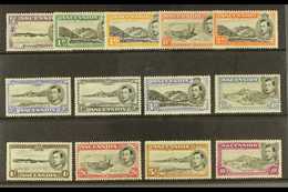1938-53  Perf 13½ Definitives Complete Set, SG 38/47, Fine Mint, Cat £492 (13 Stamps) For More Images, Please Visit Http - Ascension
