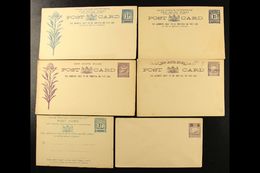 NEW SOUTH WALES  POSTAL STATIONERY WITH "SPECIMEN" OVERPRINTS 1877-96 All Different Unused Group, Includes 1877 1d Rose  - Autres & Non Classés