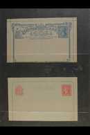 VICTORIA  POSTAL STATIONERY (LETTER CARDS) 1889-1901 All Different Unused Group, One With Fault, All Others In Good Cond - Autres & Non Classés
