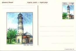 Turkey ; 2001 Postal Stationery "Clock Towers" - Postal Stationery