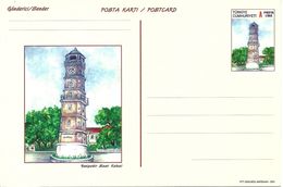 Turkey ; 2001 Postal Stationery "Clock Towers" - Postal Stationery