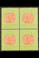 POSTAGE DUE  1913-23 Scarlet And Pale Yellow Green, SG D85, BLOCK OF FOUR Very Fine Mint. For More Images, Please Visit  - Autres & Non Classés