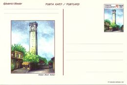 Turkey ; 2001 Postal Stationery "Clock Towers" - Ganzsachen