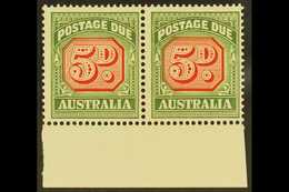 POSTAGE DUE  1958-60 5d Die II, SG 136a, Never Hinged Mint Marginal Pair (2 Stamps) For More Images, Please Visit Http:/ - Otros & Sin Clasificación