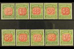 POSTAGE DUE  1946-57 Complete Set, SG D 119/28, Never Hinged Mint (10 Stamps) For More Images, Please Visit Http://www.s - Autres & Non Classés