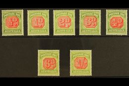 POSTAGE DUES  1938 Complete Set, SG D112/18, Very Fine Mint, Fresh. (7 Stamps) For More Images, Please Visit Http://www. - Autres & Non Classés