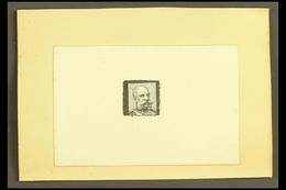 EMPEROR FRANZ JOSEF THE FIRST - DIE PROOF  A Circa 1900 De La Rue Die Proof Showing A Stamp Sized Engraved Portrait Of T - Autres & Non Classés