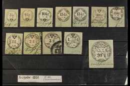 REVENUE STAMPS  1854-1934 (the Odd Later Stamp Noted) Collection/accumulation On Leaves, Stockleaves, Etc. With Strong A - Otros & Sin Clasificación