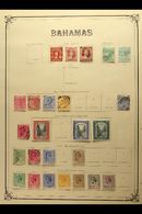 1861-1923 OLD TIME COLLECTION  On Printed Pages. Includes QV Range To 1s (x2 Different) Used, KEVII With "Staircase" To  - Otros & Sin Clasificación